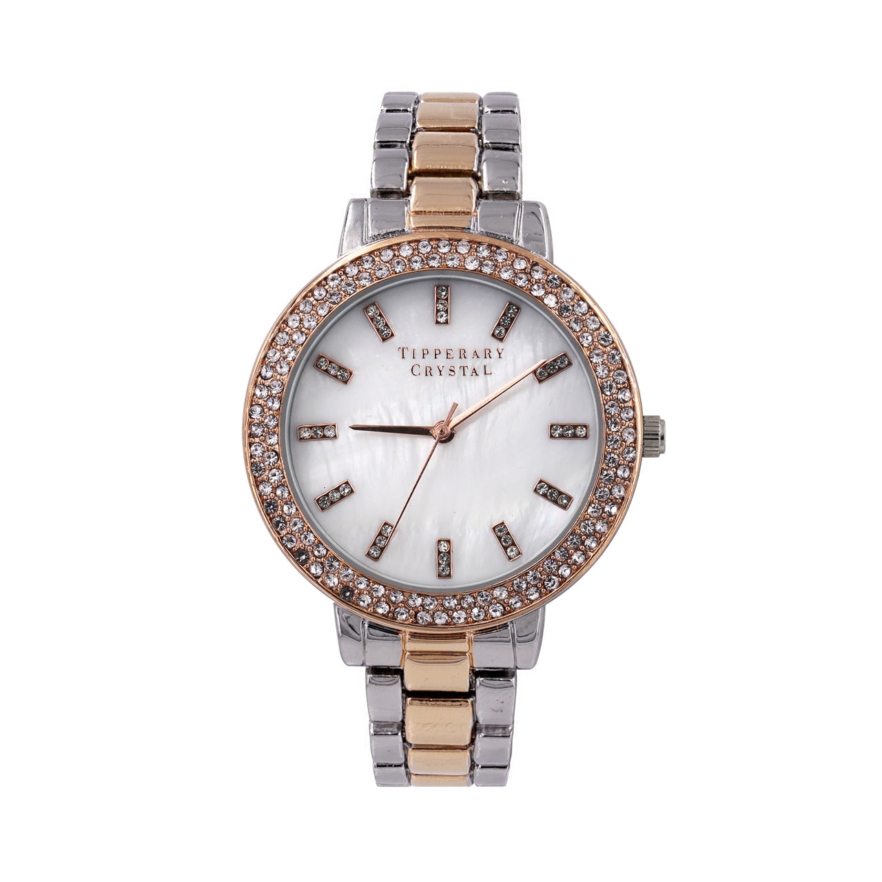Tipperary Crystal Sophie Rose Gold Watch NEW