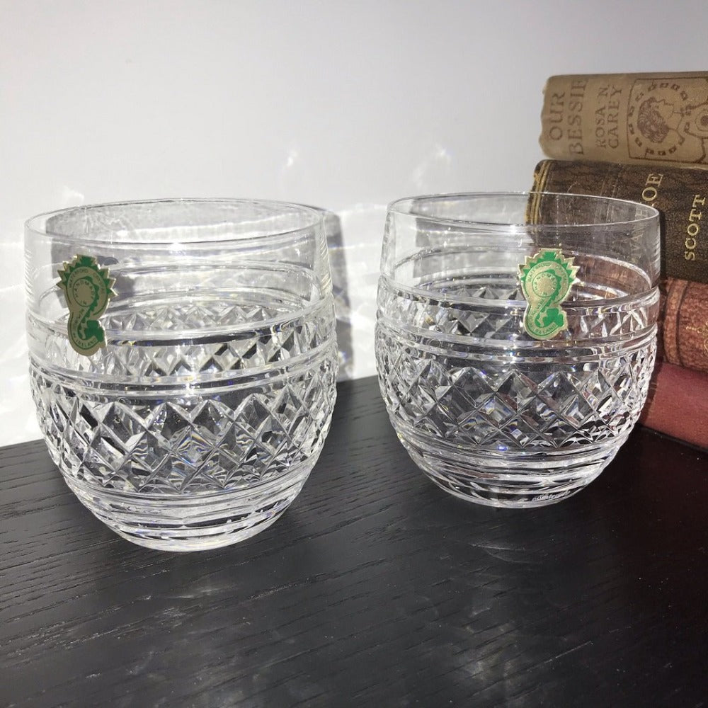 Waterford Crystal Castletown Old Fashioned 9oz Tumbler The Large Roly Poly Tumbler is the perfect large measure glass, with a rounded base it fits perfect in the hand.