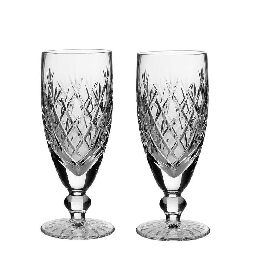 Donegal Flute Champagne Pair by Waterford Crystal Part of Waterford's Special Order Program