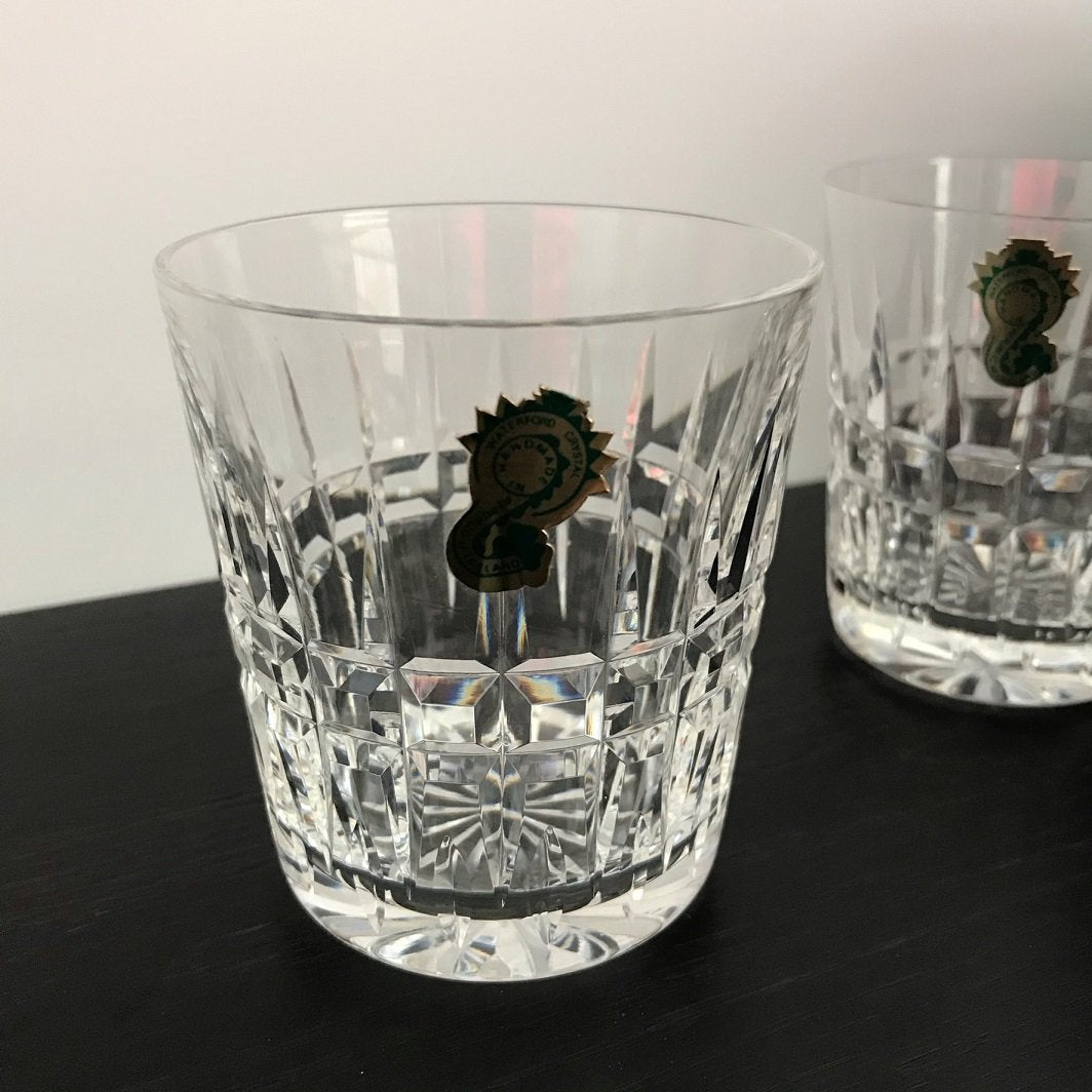 Waterford Crystal Glenmore 9oz Tumblers A range of beverages can be enjoyed in our Glenmore crystal tumblers that have been crafted to enhance the flavors and aromas of your drink.