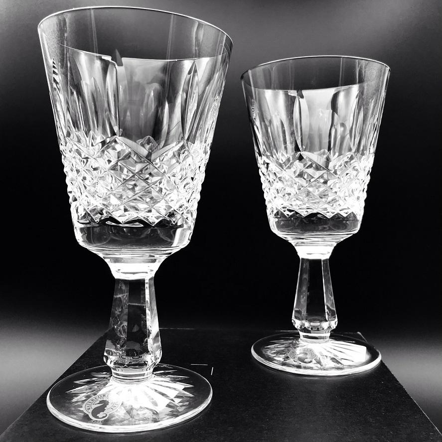 Kenmare 10oz Goblet by Waterford Crystal The Waterford Kenmare pattern is a stunning combination of brilliance and clarity. The intricate detailing of Kenmare's signature diamond cuts combine with the comforting weight of Waterford's hand-crafted fine crystal to produce a stunning piece of drinkware that defines traditional styling even while transcending it.