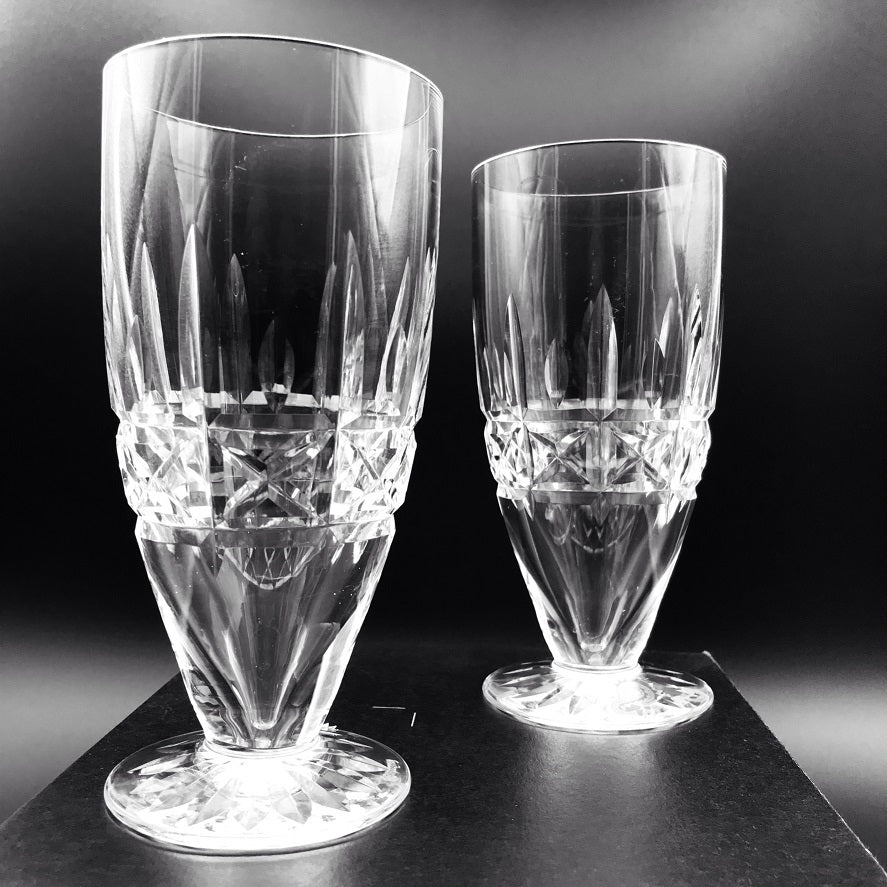 Kylemore Iced Tea/Iced Beverage Glasses 14oz by Waterford Crystal Our expert craftsmanship will ensure that you can enjoy iced beverages including chilled cocktails, breakfast juices or a simple iced water in luxury.