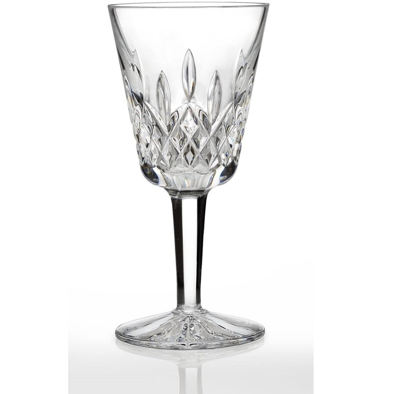 Waterford Crystal Lismore White Wine Pair Waterford Lismore pattern is a stunning combination of brilliance and clarity.
