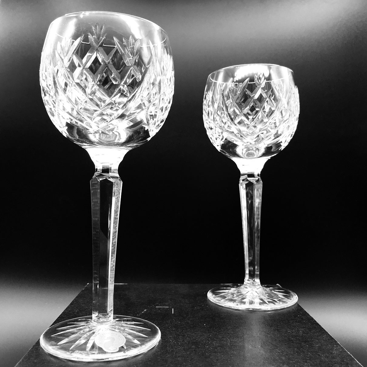 Waterford Crystal Donegal Hock Pair