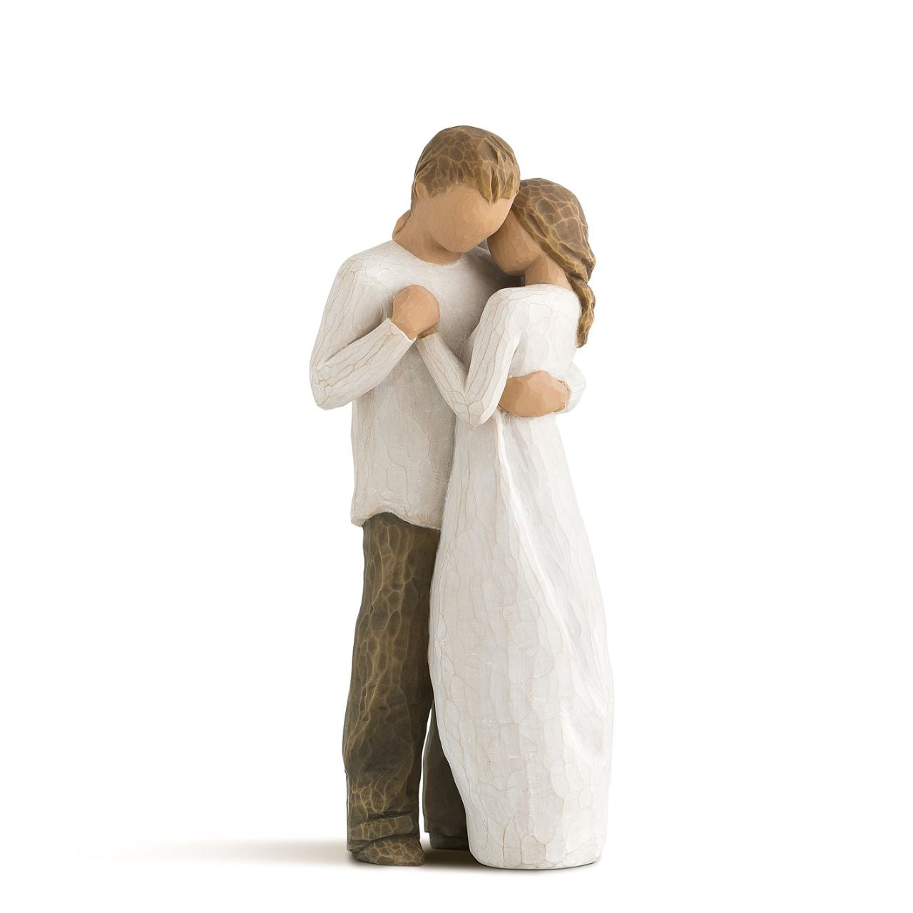 Promise by Willow Tree Willow Tree is an intimate line of figurative sculptures representing sentiments of love, closeness, healing, courage, hope...all the emotions we encounter in life.