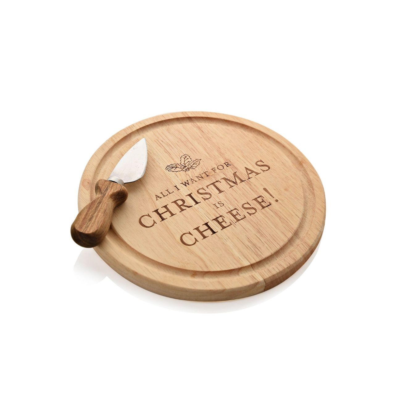 Ideal for any cheese fanatics in your life, treat them to this delightful festive cheese board and spreader. The fun design makes this a christmassy treat certain to brighten up your loved one's holiday season.