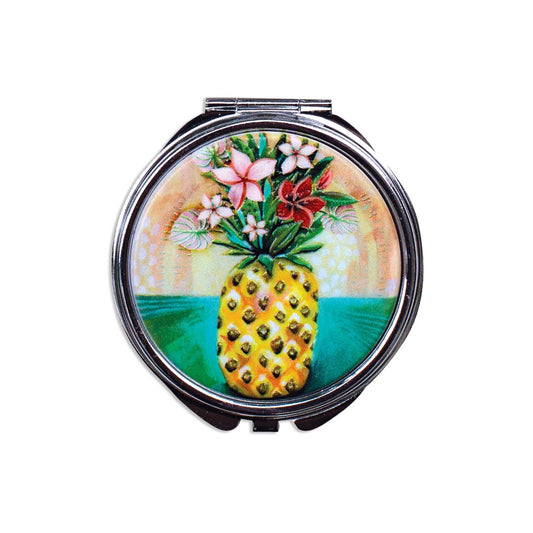 Pineapple Trinket Box by Allen Design  This lightweight and durable Pineapple trinket box makes a splendid gift for a friend or yourself. They are the perfect size to fit in any purse, make-up bag, carry on, or backpack. And best of all, they are super practical for every day use.
