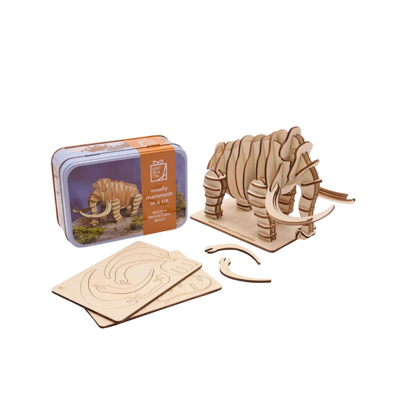 For those who love engaging with history, time to discover the Woolly Mammoth. Build an incredible model of this marvellous beast with the parts in this kit. Help comes with the step-by-step guide, together with a fact sheet.