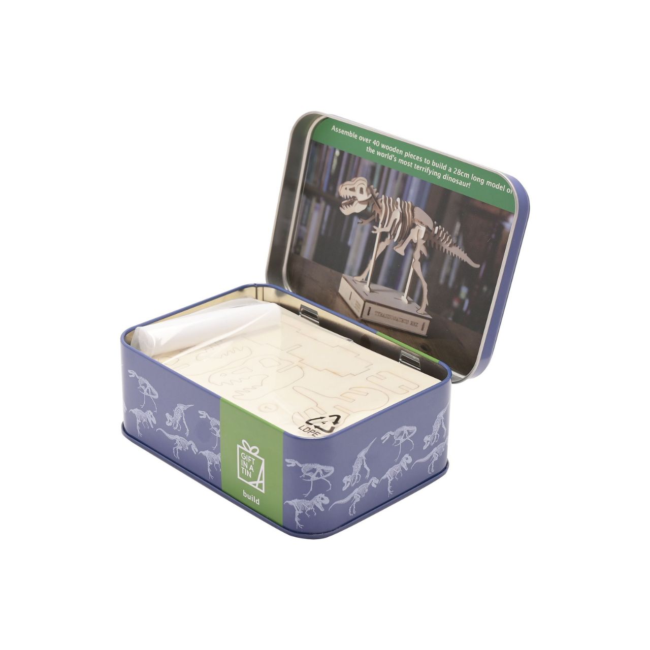 This roar-some set will raise smiles with any dinosaur enthusiast who would love to excavate their own life-like prehistoric creature.