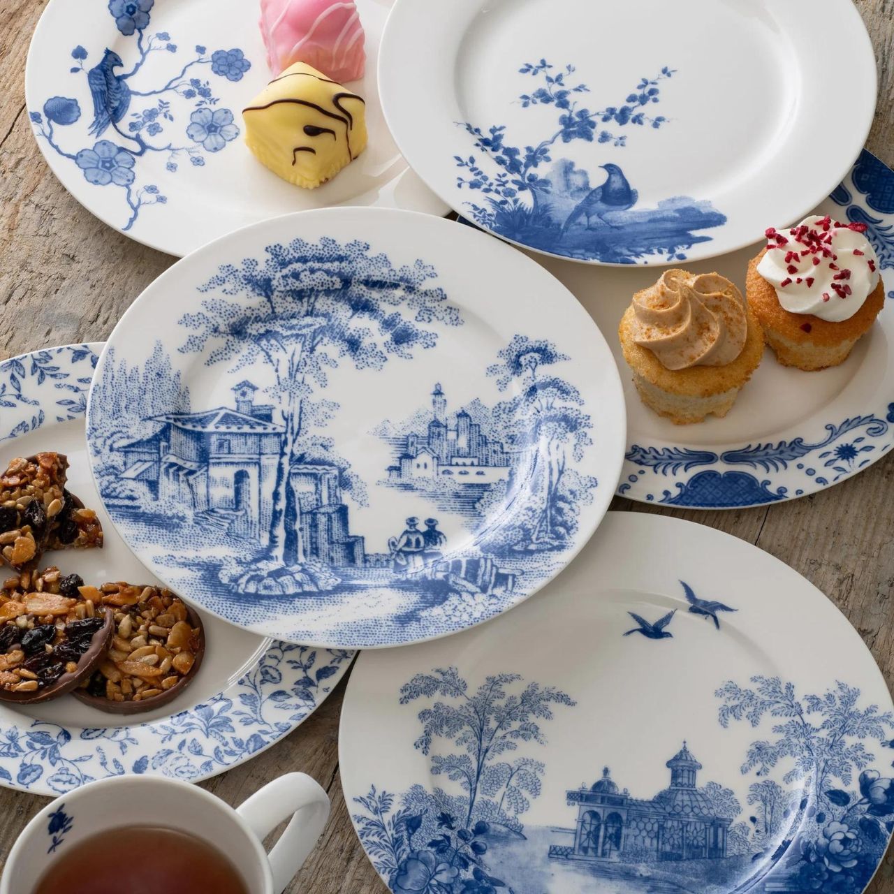 Discover "Archive Blue" by Aynsley, a tableware collection that brings over 240 years of heritage to your table. Featuring historic blue artwork from Aynsley's archives on fine china. This range reimagines tradition and combines archival artwork with contemporary elegance, offering a unique and exquisite dining experience.