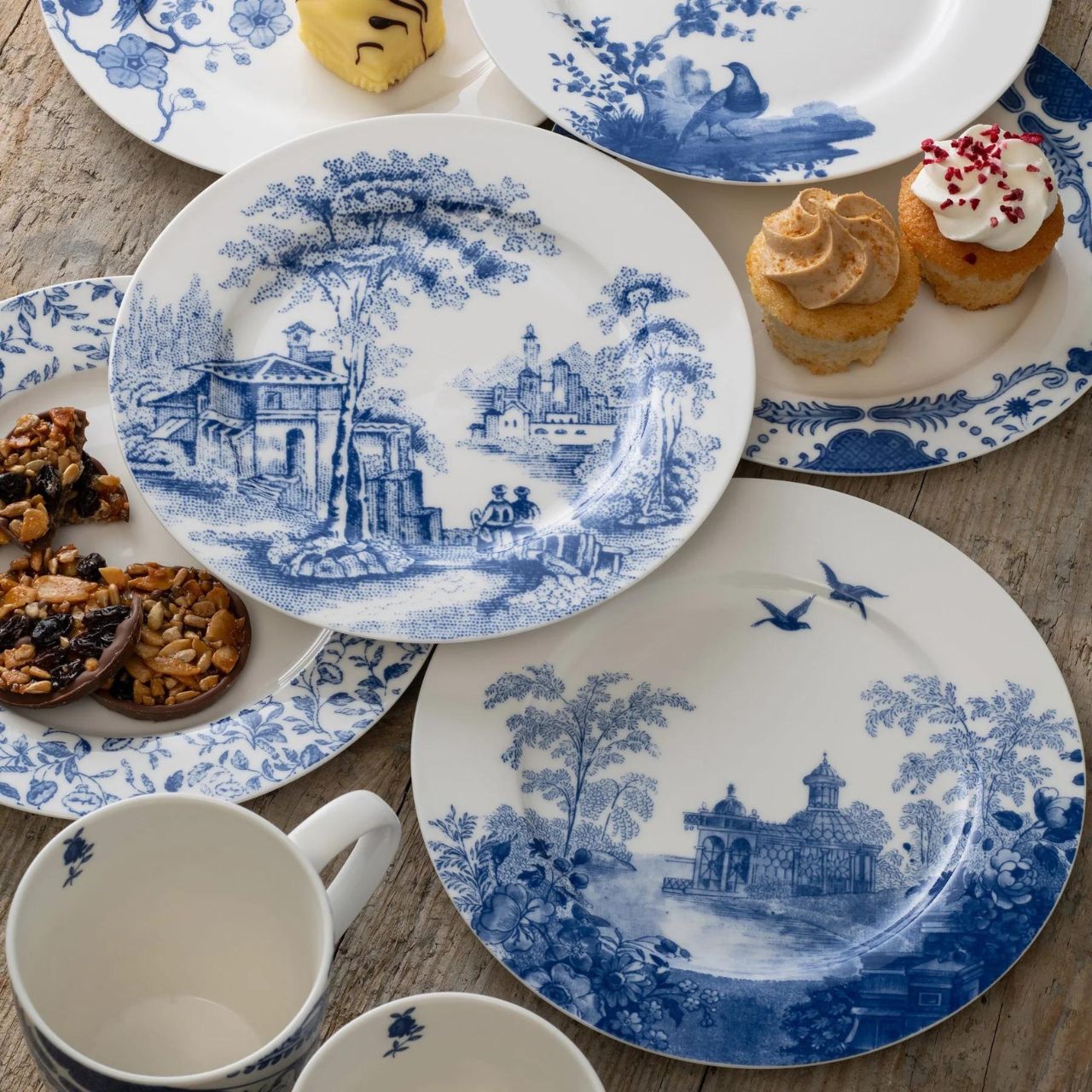 Discover "Archive Blue" by Aynsley, a tableware collection that brings over 240 years of heritage to your table. Featuring historic blue artwork from Aynsley's archives on fine china. This range reimagines tradition and combines archival artwork with contemporary elegance, offering a unique and exquisite dining experience.