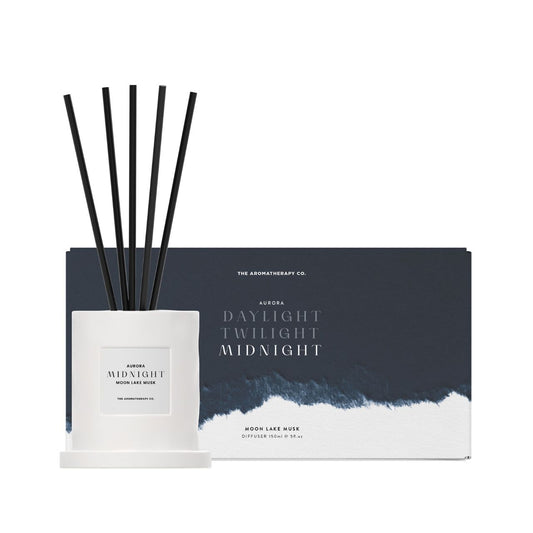 As dawn breaks, this new addition to the Aurora range provides the opulent relaxation of moon lake musk.