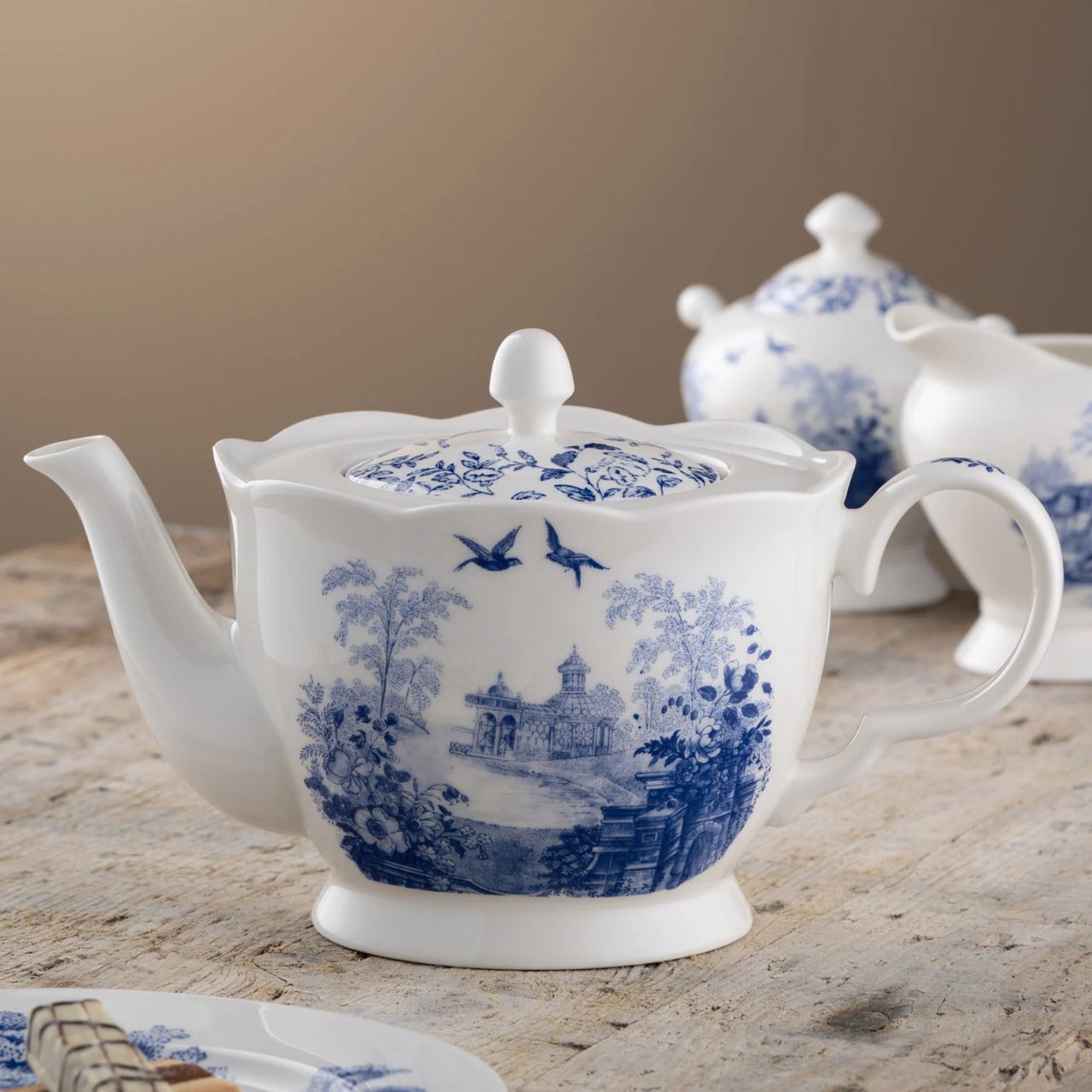 Discover "Archive Blue" by&nbsp;Aynsley, a tableware collection that brings over 240 years of heritage to your table. Featuring historic blue artwork from Aynsley's archives on fine china.