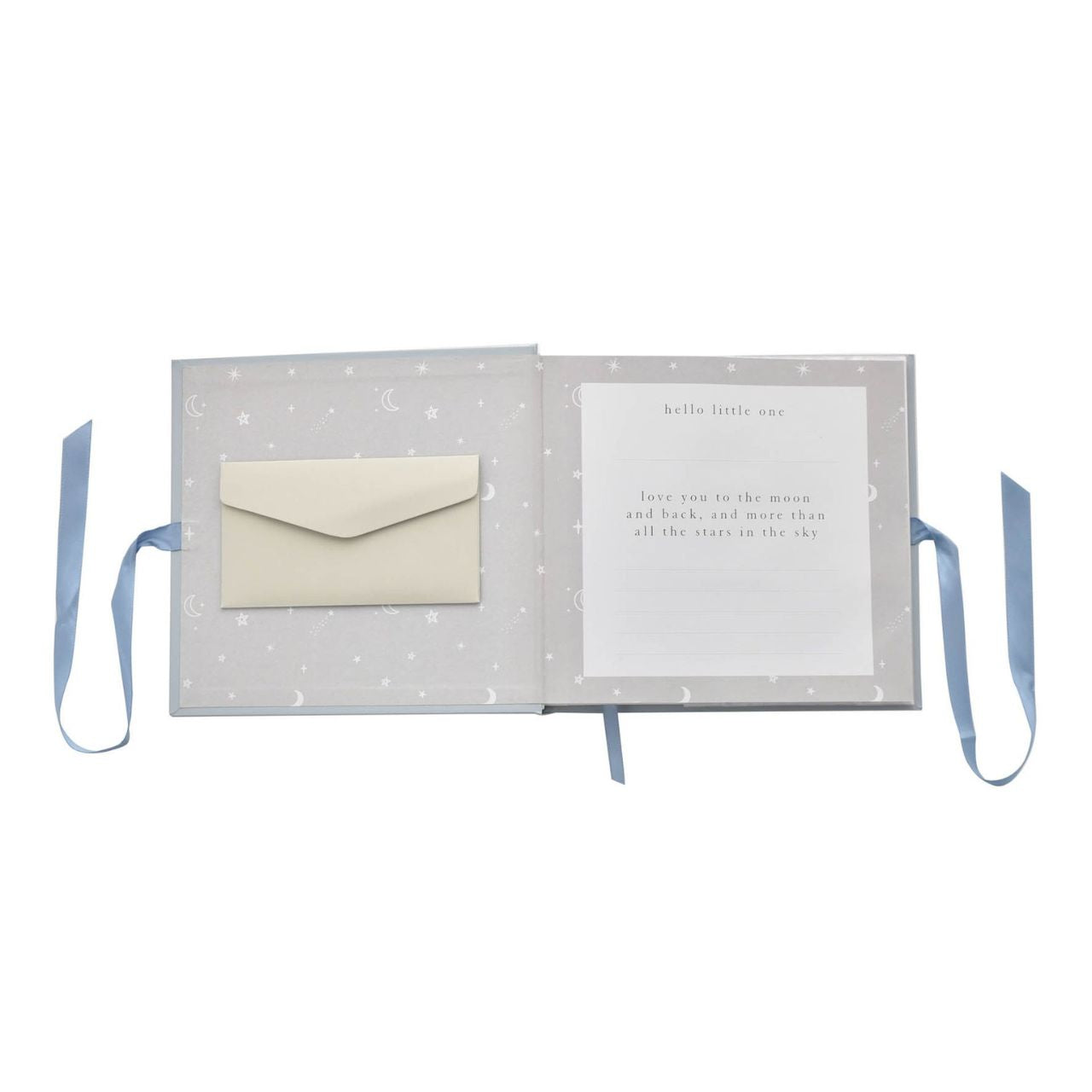 Bambino Photo Album "Dream Big" Blue  A photo album from BAMBINO BY JULIANA.  This alluring keepsake is an elegant way to preserve beloved memories of new family arrivals over the years.