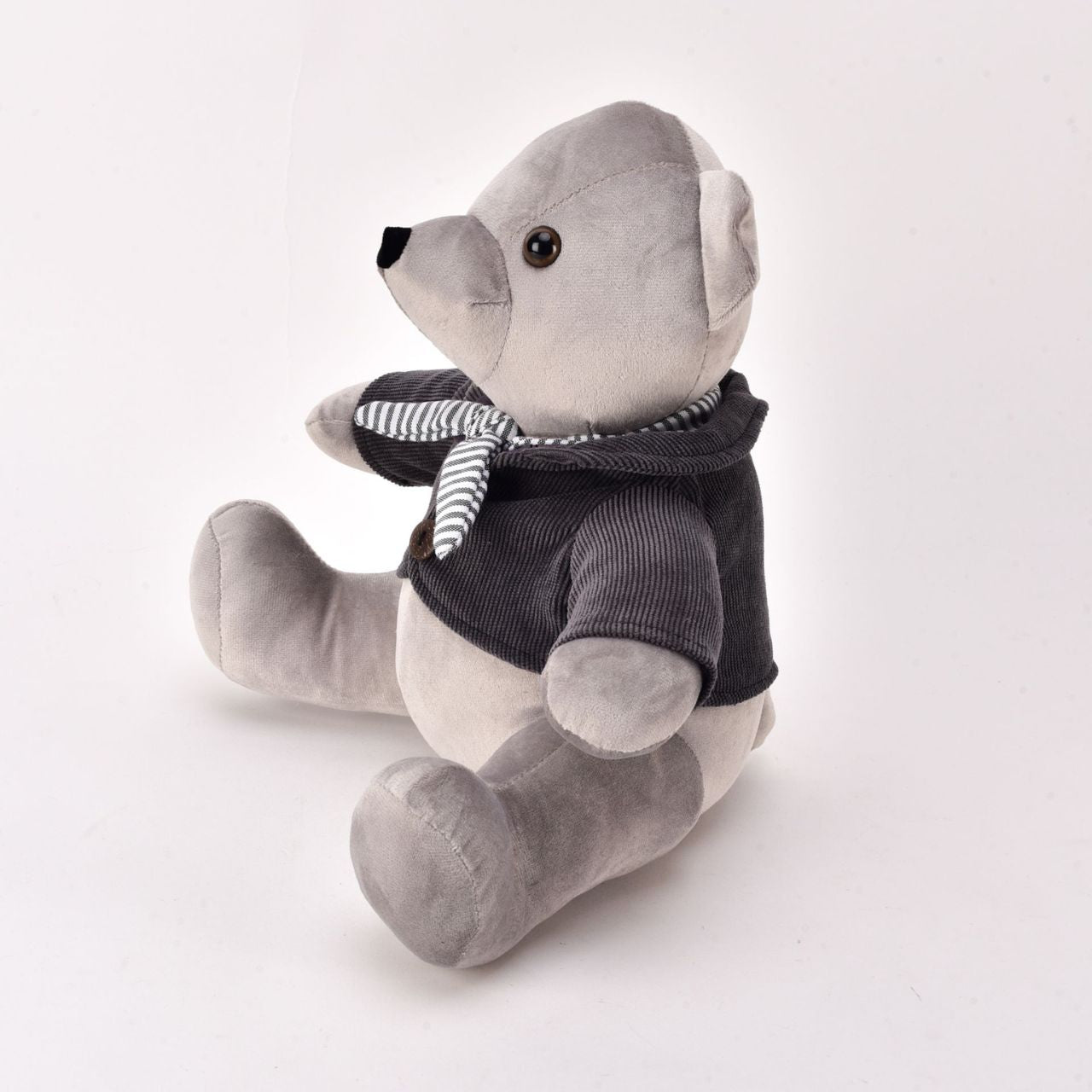 Bring some cheer and charm to the home with this sweet fabric bear door stop.