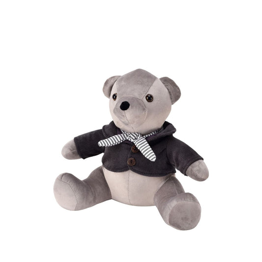 Bring some cheer and charm to the home with this sweet fabric bear door stop.