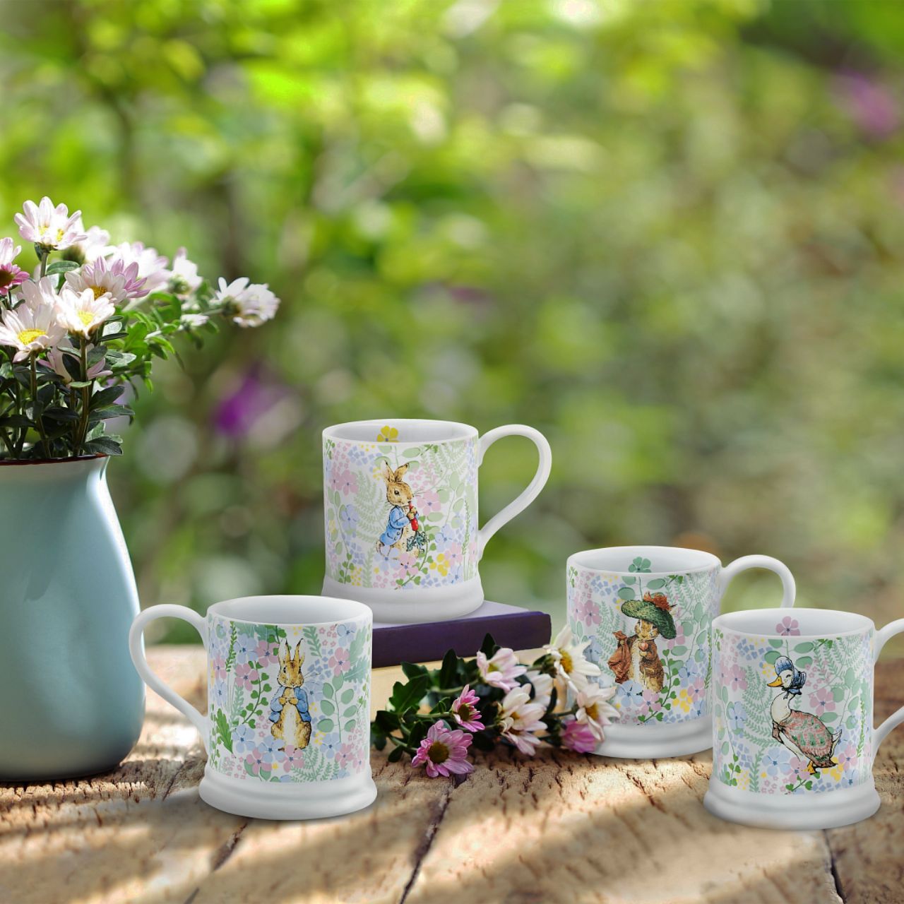 The English Garden collection combines high-quality practical products with Beatrix Potter's timeless characters. Designed in the UK, the range takes inspiration from the original Beatrix Potter illustrations to create beautifully stylish home décor and accessories.