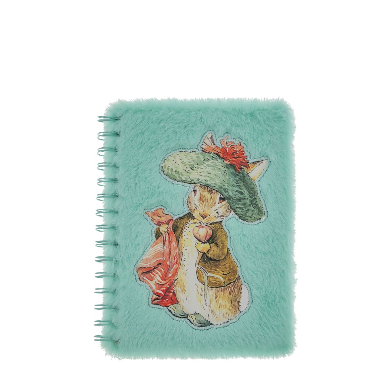 Step into the enchanting world of Beatrix Potter with this delightful Benjamin Bunny Notebook, adorned with a plush cover that feels as soft as a bunny's fur.