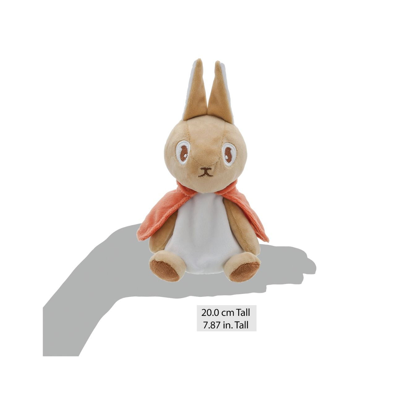 Flopsy Bunny soft toy, designed with care and crafted with ultra soft premium materials. Its unique bean-filled bottom gives it a delightful weight, ensuring it sits perfectly on display.
