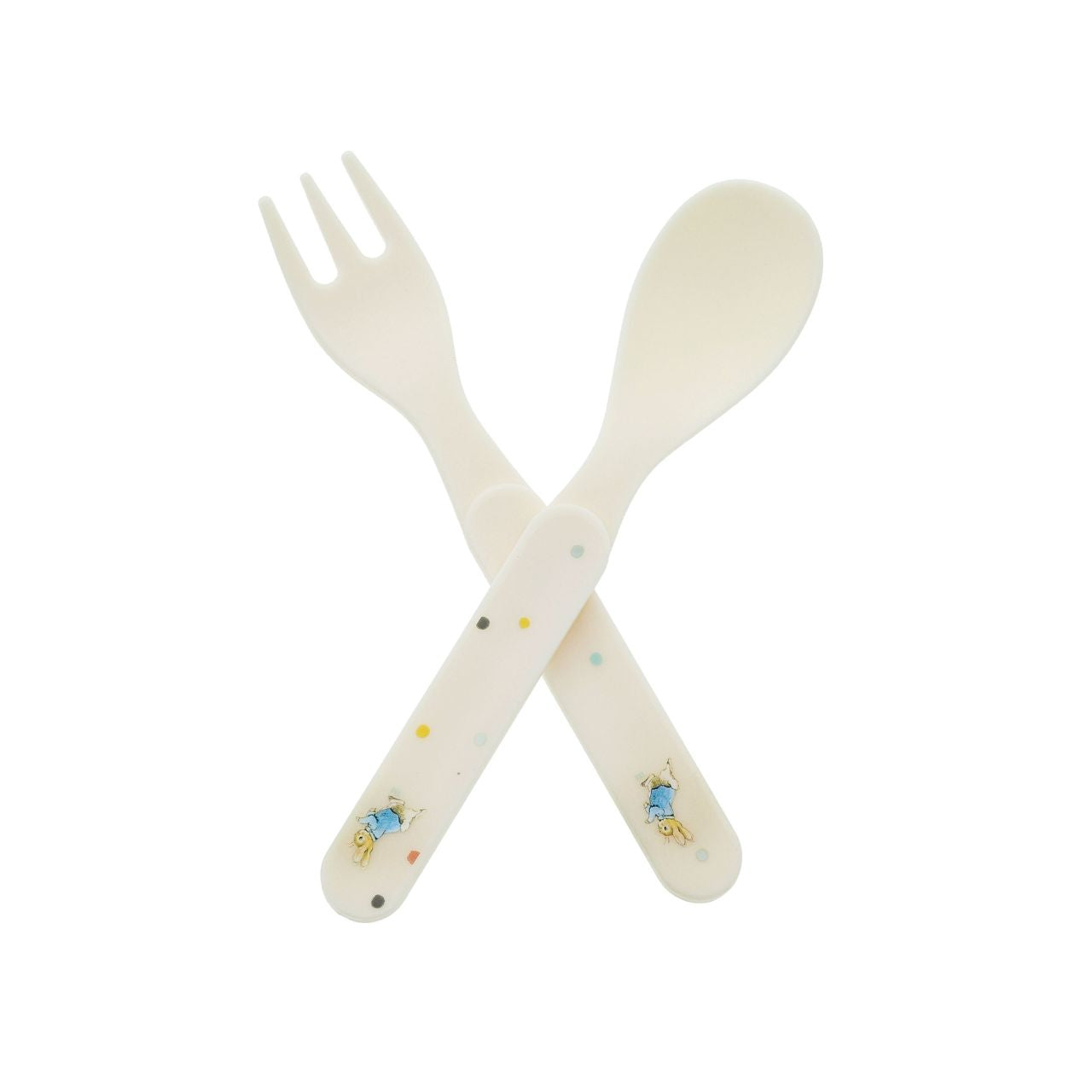 Peter Rabbit Dinner Set Beatrix Potter  Introducing this brand new at home with Peter Rabbit collection. There's nothing quite like a fun Peter Rabbit motif to entice those little tummies to clear their plates. Make mealtimes fun and practical with this dinner set. This highly durable dinner set can be used at home, in the garden, or on the go.