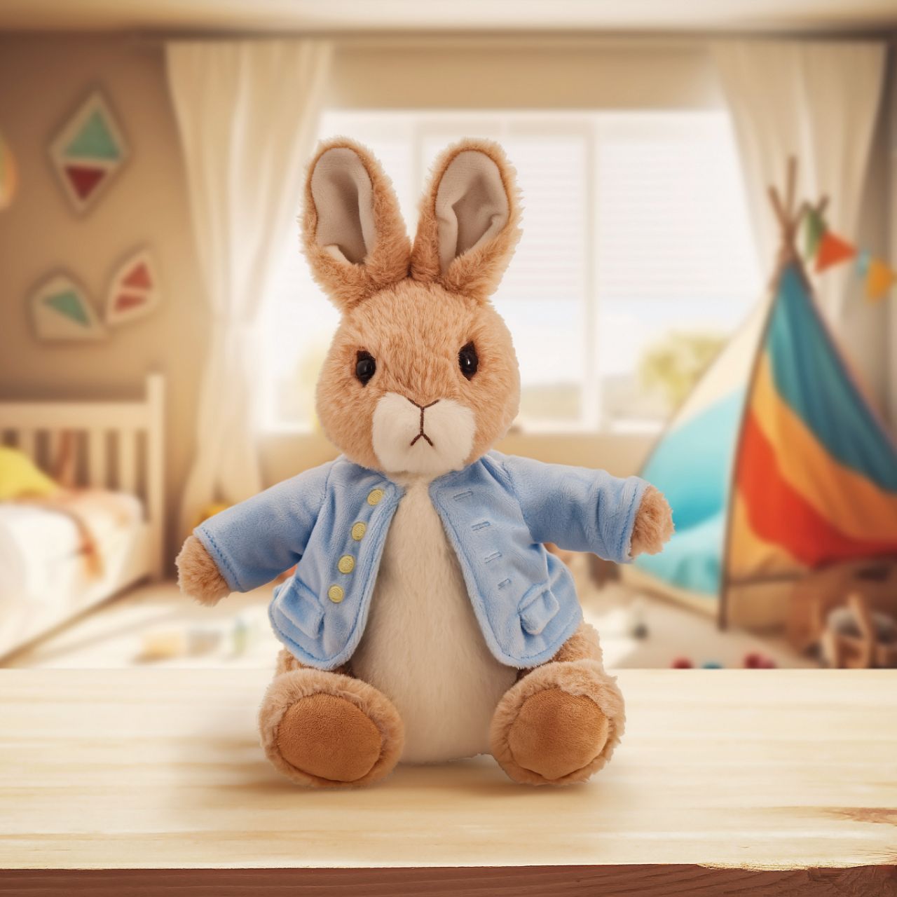 The Peter Rabbit collection features the much loved characters from the Beatrix Potter books and this quality and authentic soft toy is sure to be adored for many years to come.