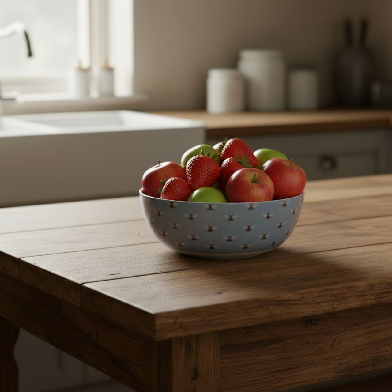 Add a splash of colour to your kitchen with our Tipperary Crystal New Bees Collection. The stunning range features the busy bumble bee design sure to brighten up your kitchen.