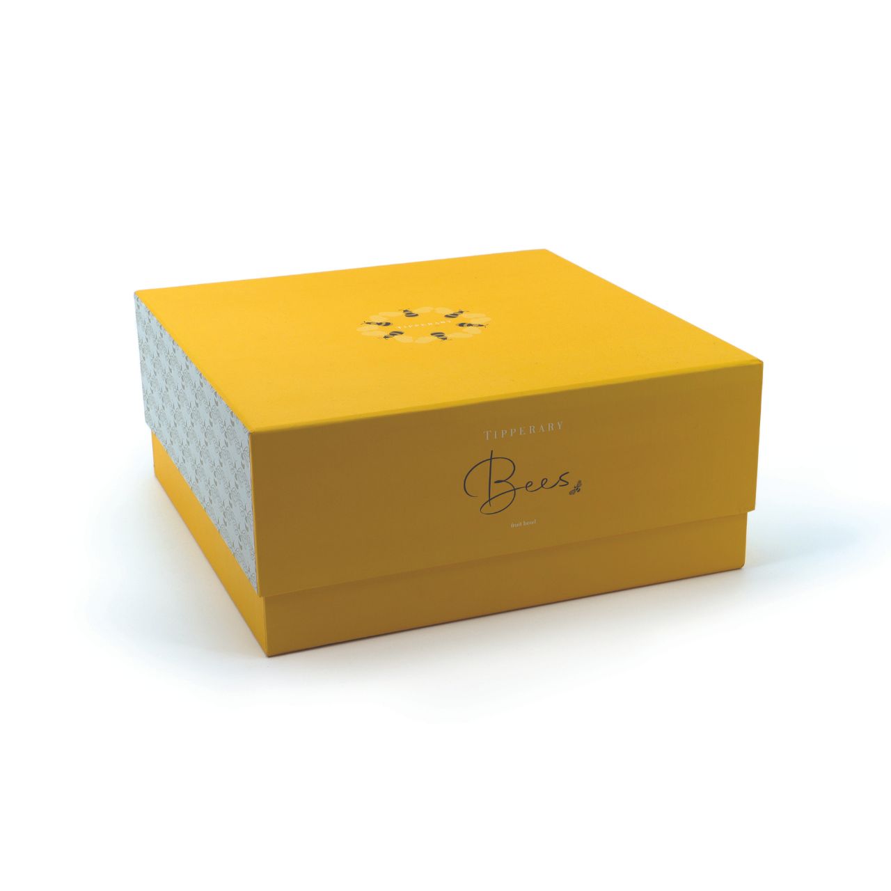 Add a splash of colour to your kitchen with our Tipperary Crystal New Bees Collection. The stunning range features the busy bumble bee design sure to brighten up your kitchen.  Available in a range of products, including mugs, plates, cereal bowls, coffee cups, jugs,&nbsp; spoon set, teapot, butter dish, egg cups, cake stands and much more.