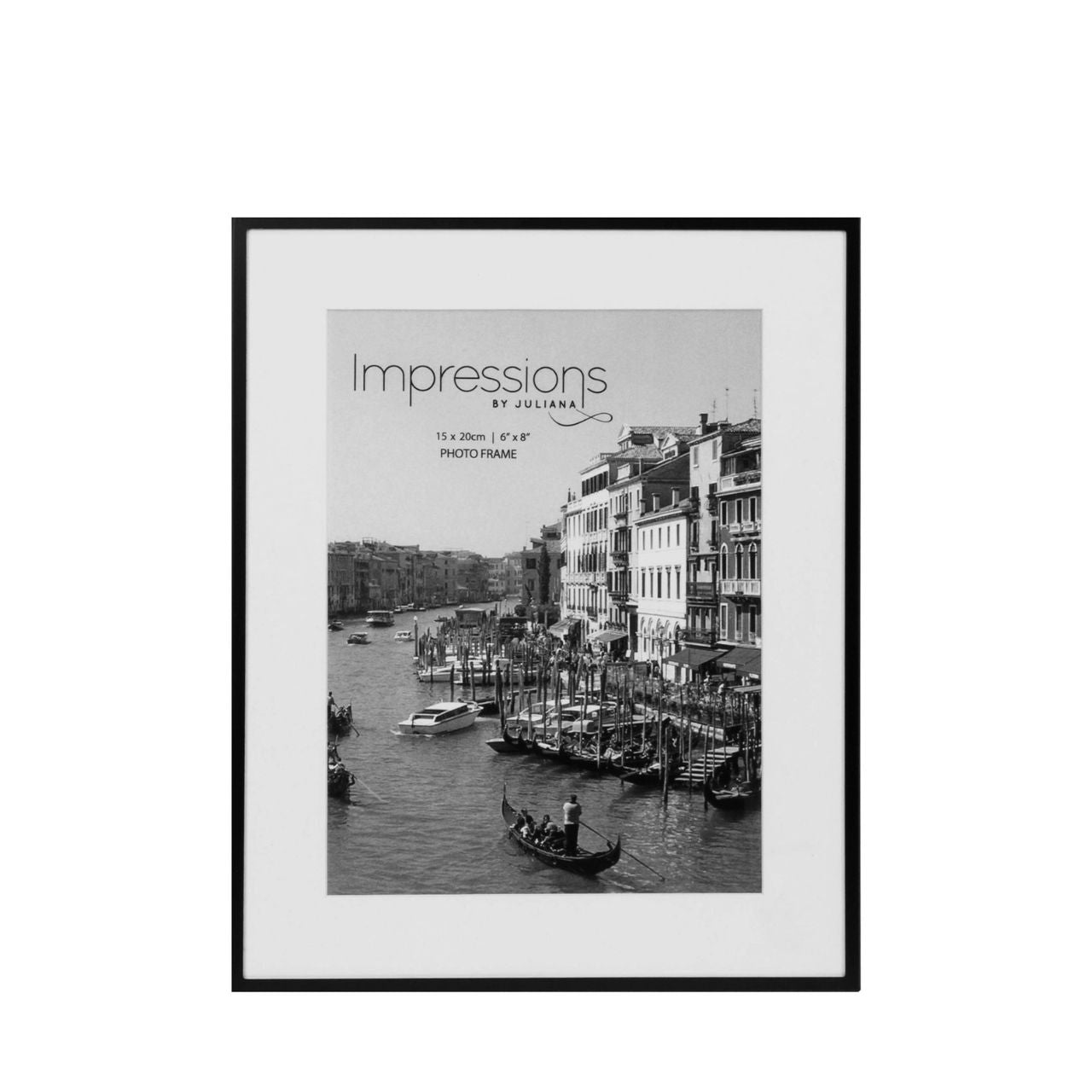 This beautifully decorated frame adds a modern touch to the home and gives treasured photographs the treatment they deserve.