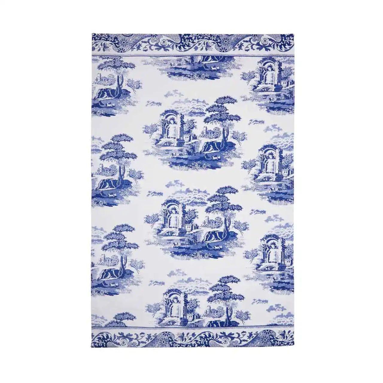 Bring the beautiful Blue Italian design to your essential kitchen textiles