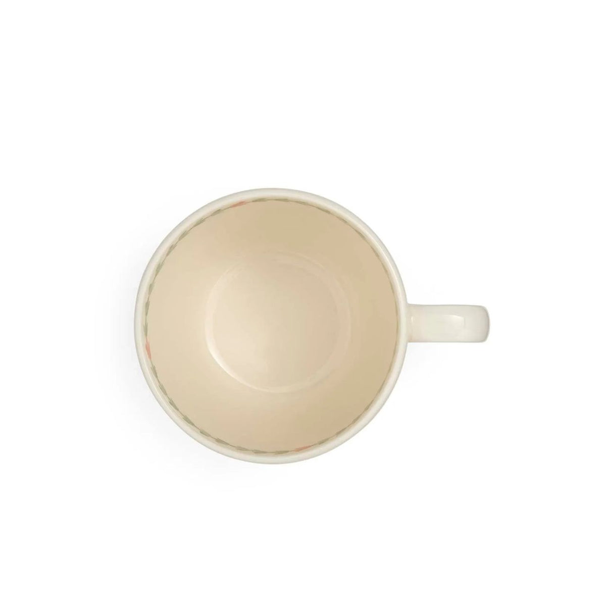 Start your day with a touch of festive charm using this Botanic Garden Christmas Holly Latte Mug, featuring a detailed robin nestled among holly and finished with a red ribbon motif.