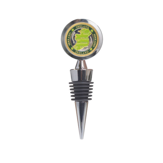 Ireland Map Wine Bottle Stopper