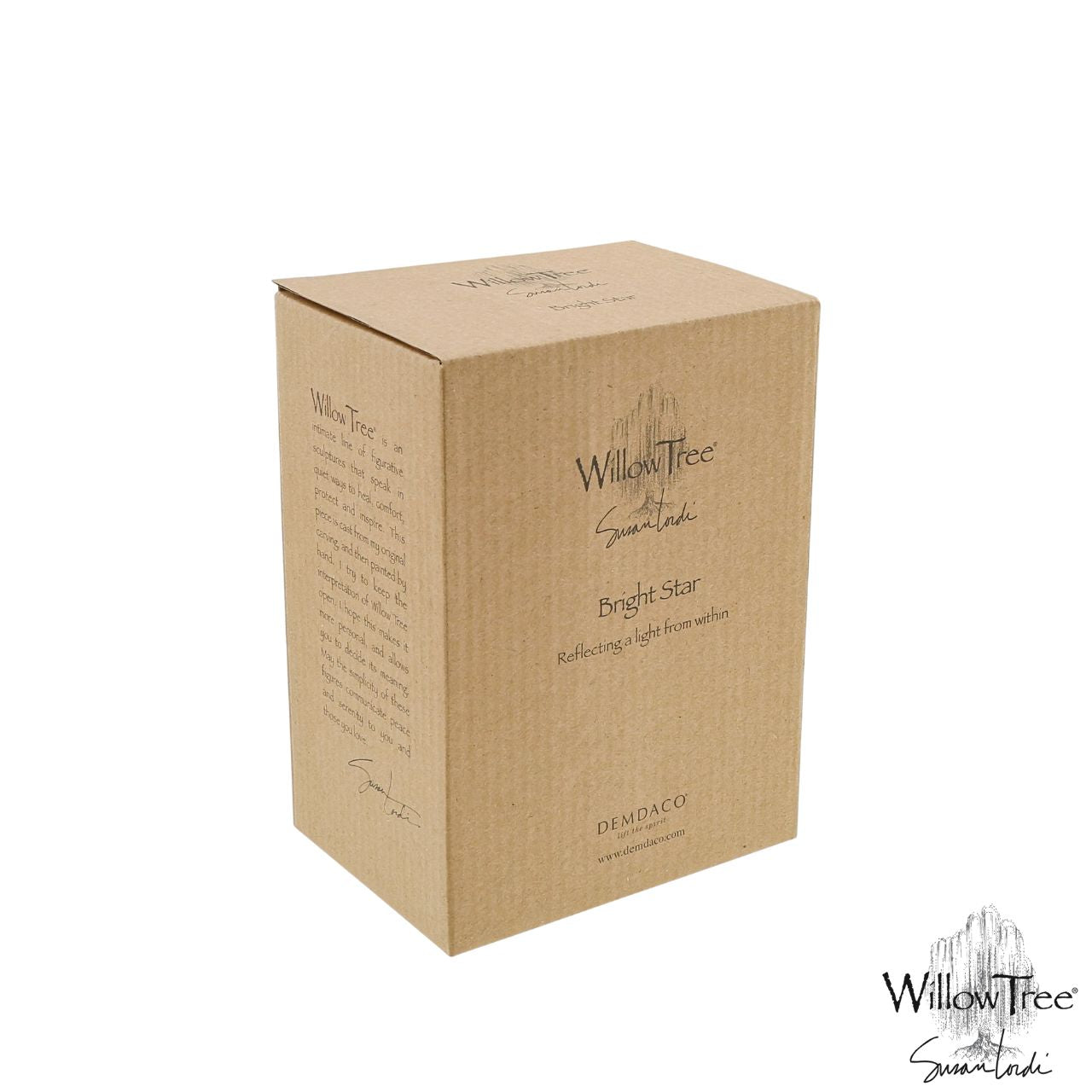 Bright Star by Willow Tree  A gift for graduate or teacher, or to celebrate special accomplishments. Can be added to the Nativity display. "Bright Star can be a congratulatory gift to a friend or child; she can be a sparkly angel for the Nativity at Christmas time.