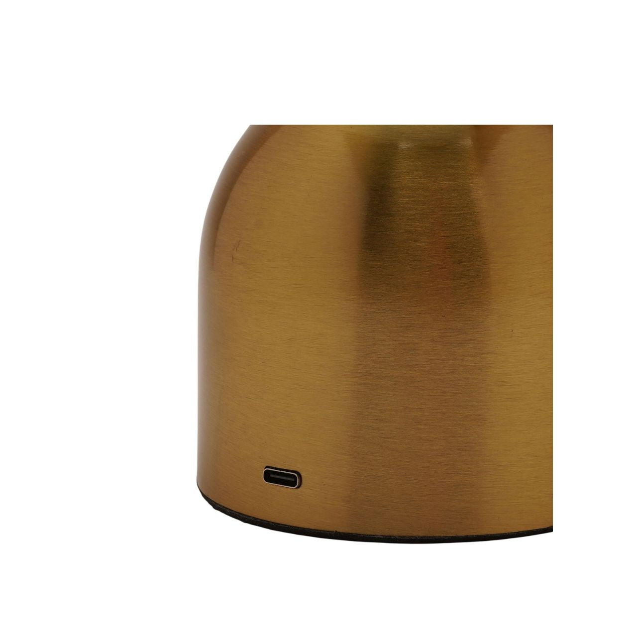 Bronze Glass Ball USB LED Touch Table Lamp