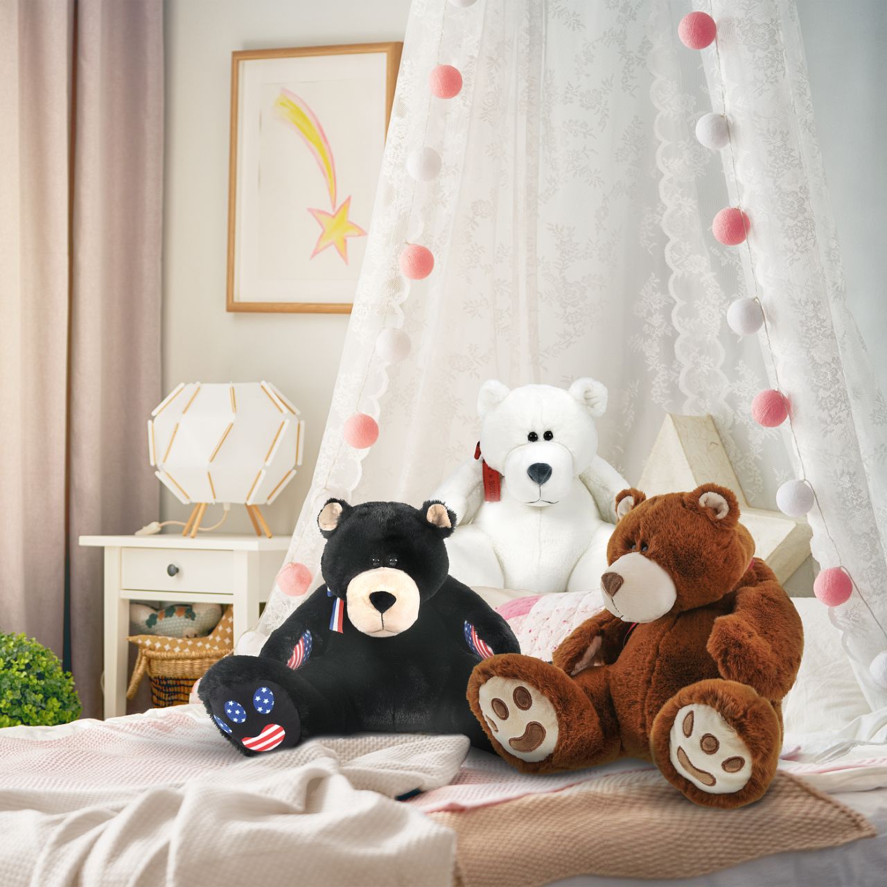 Adored by teddy bear lovers young and old, each Boyds Bears heirloom will paw prints on your heart. The super soft Bubba Pearl is part of the Boyds Bears 45th anniversary collection.