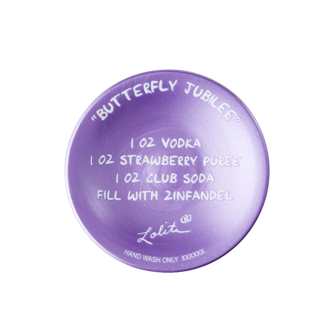 Buy Lolita Butterfly Jubilee Wine Glass from the Official Site, Limited Availability. Hand-painted and supplied in a gift box. This glass is full of beautiful, good thoughts and wishes designed for the life loving person... or simply a butterfly lover, ready to be filled with wine.