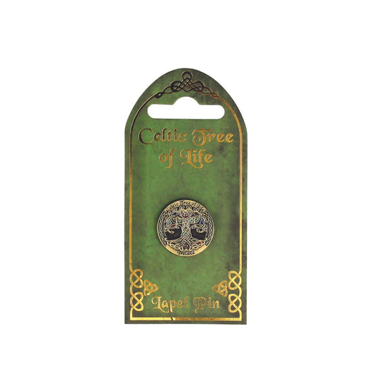 Tree of Life Celtic Lapel Pin