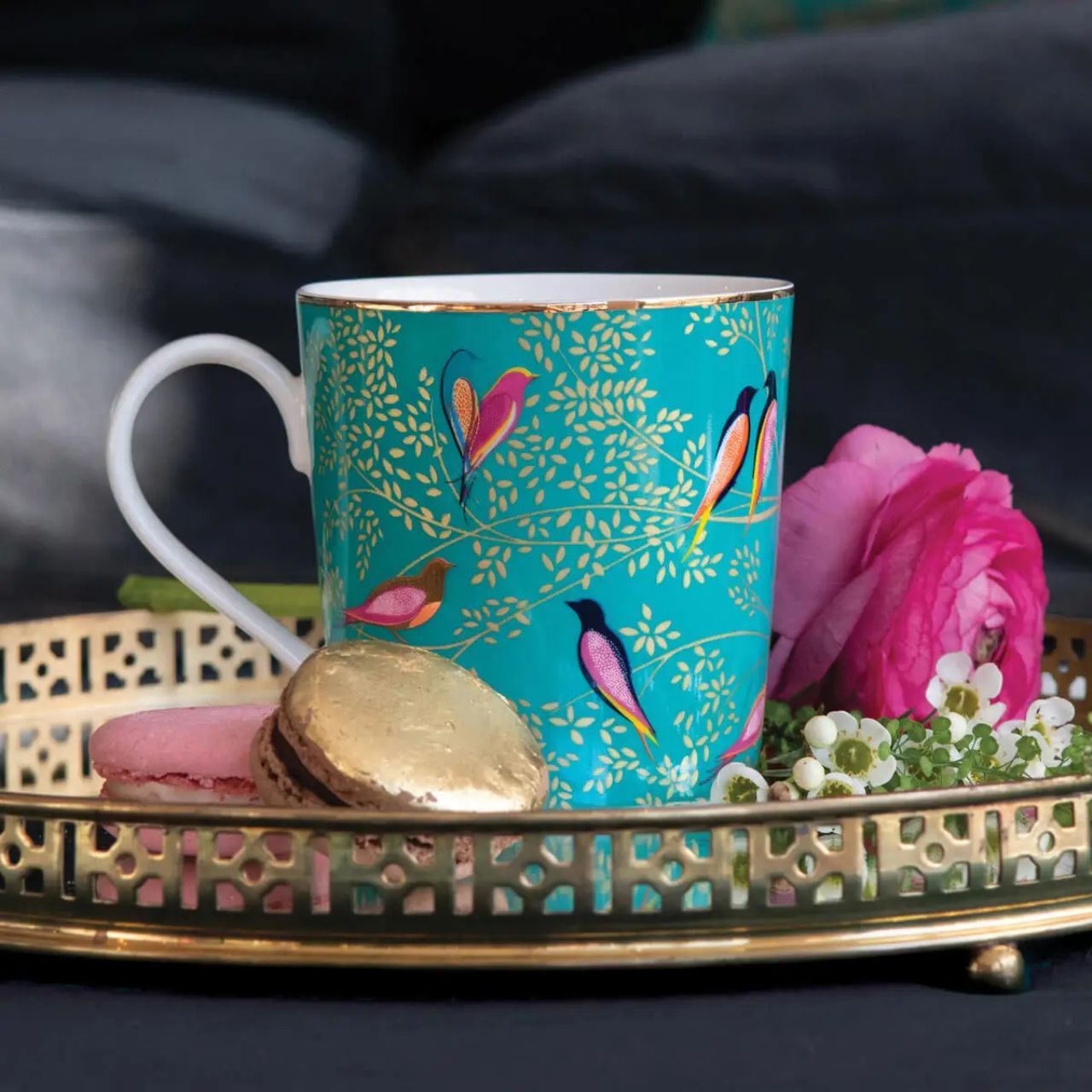 This mug is perfect! It’s delicate and beautiful and vibrant all at the same time
