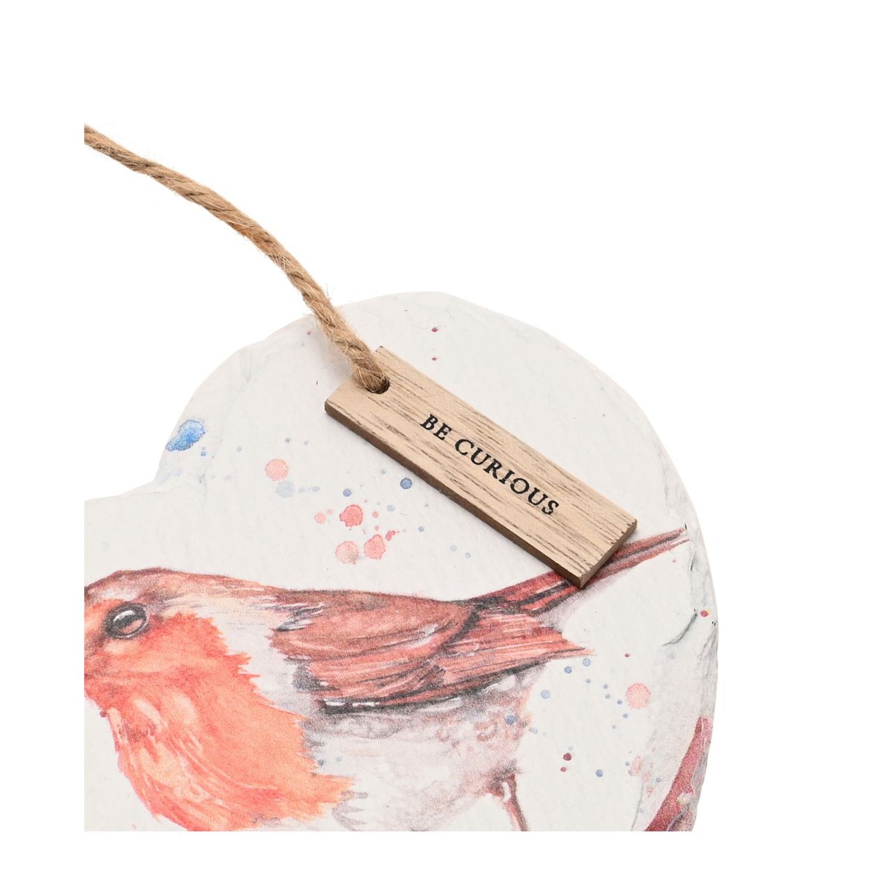 The Meg Hawkins Slate Hanging Heart range bring a touch of countryside charm to the home.