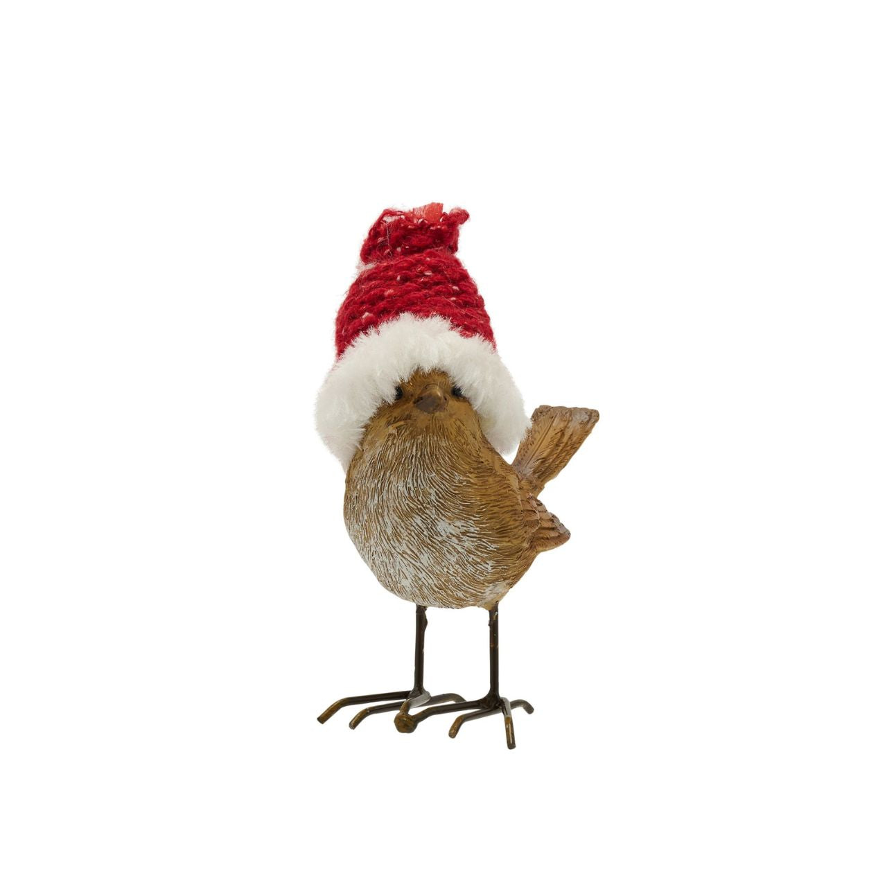 Bring festive cheer to the home this Christmas with charming pair of robin decorations.