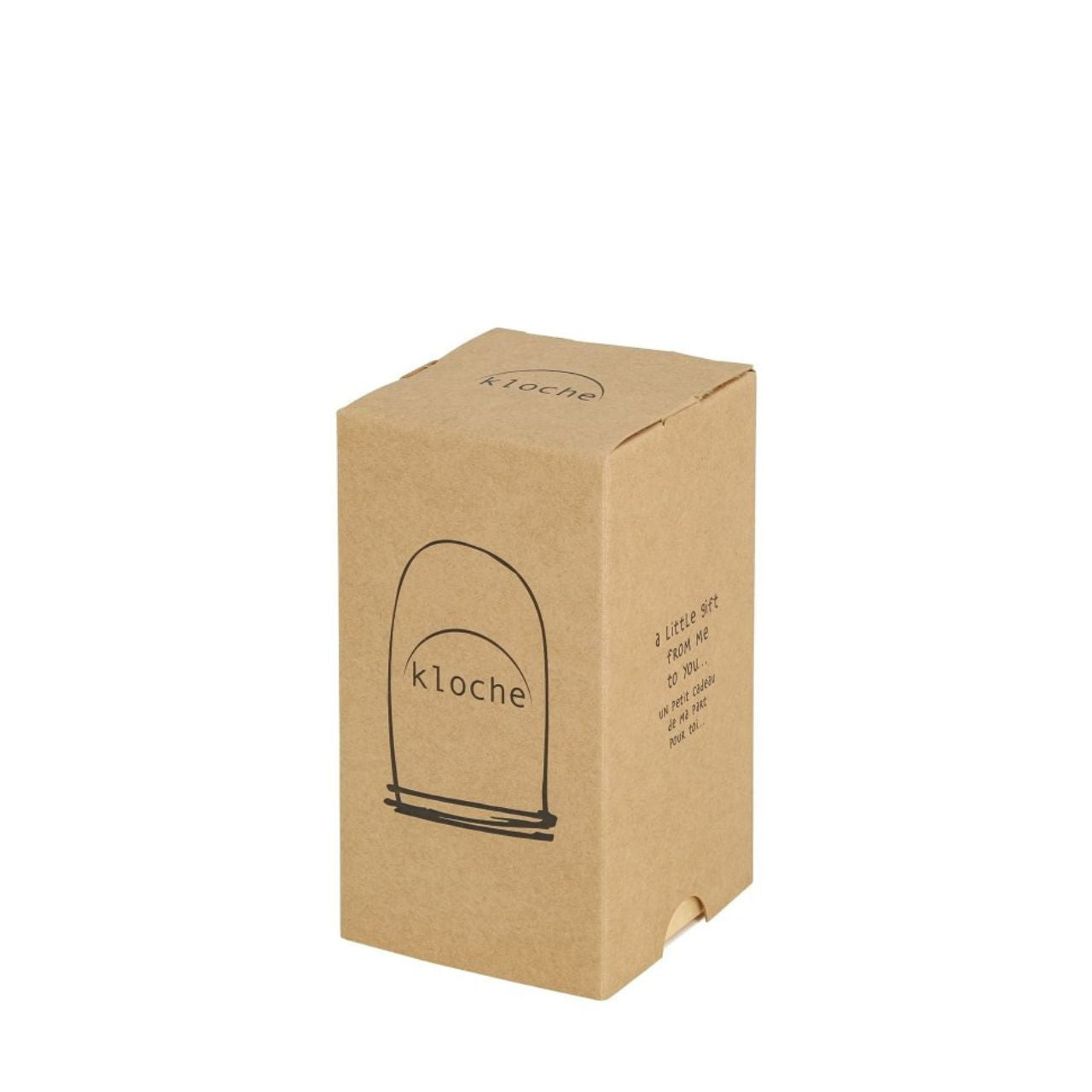 The decorative and eco-friendly kloche will make a stunning display in any home. Presented in a branded unique giftbox.