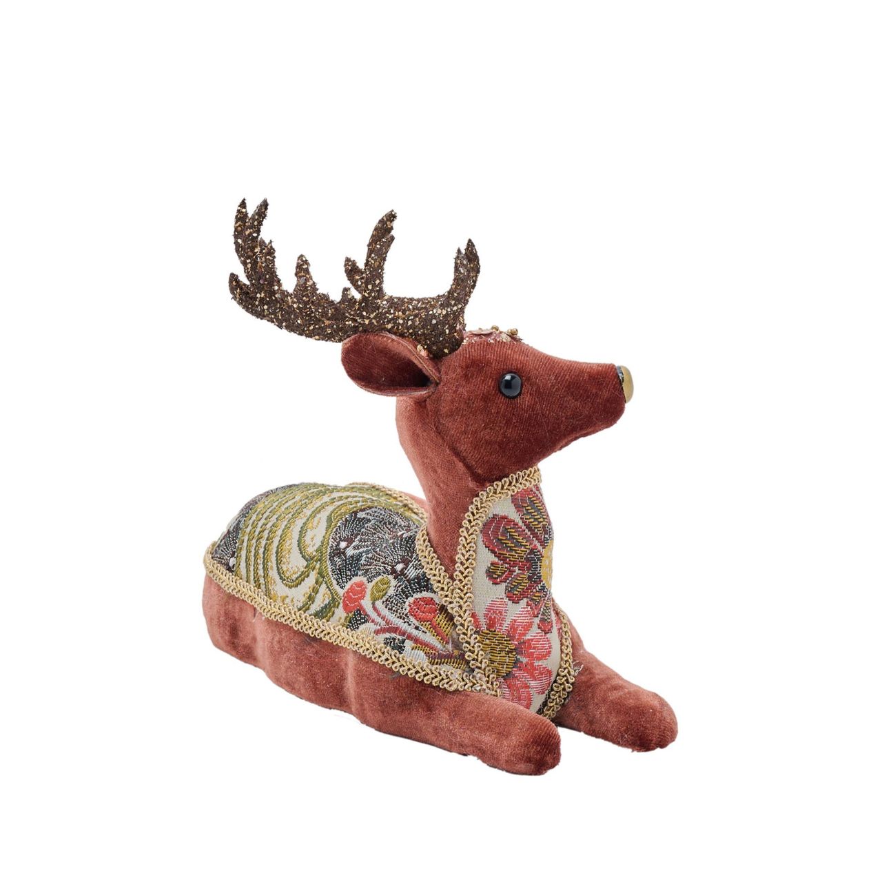 This charming Christmas decoration perfectly blends traditional and modern touches for the festive season.