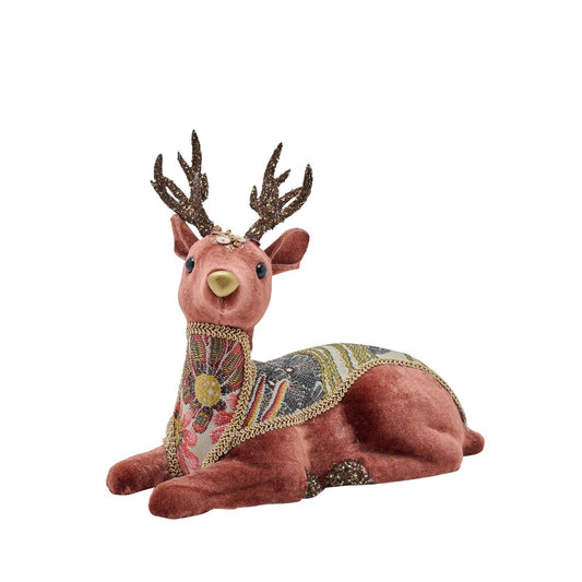 This charming Christmas decoration perfectly blends traditional and modern touches for the festive season.