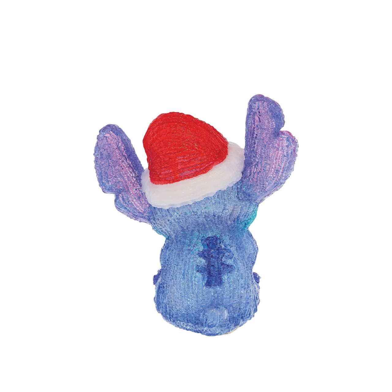 Add a touch of extra-terrestrial magic to your Christmas décor with this charming light-up Stitch| Sporting a festive Santa hat, its vibrant glow and playful design bring a unique flair to your celebrations.