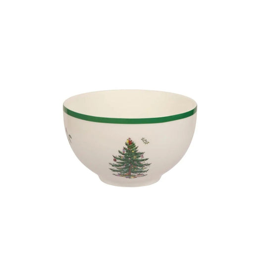 Bring festive cheer to your table with this joyful Christmas Tree Bowl. Crafted from stoneware, this versatile bowl is perfect for serving everything from side dishes and dips to condiments and desserts.