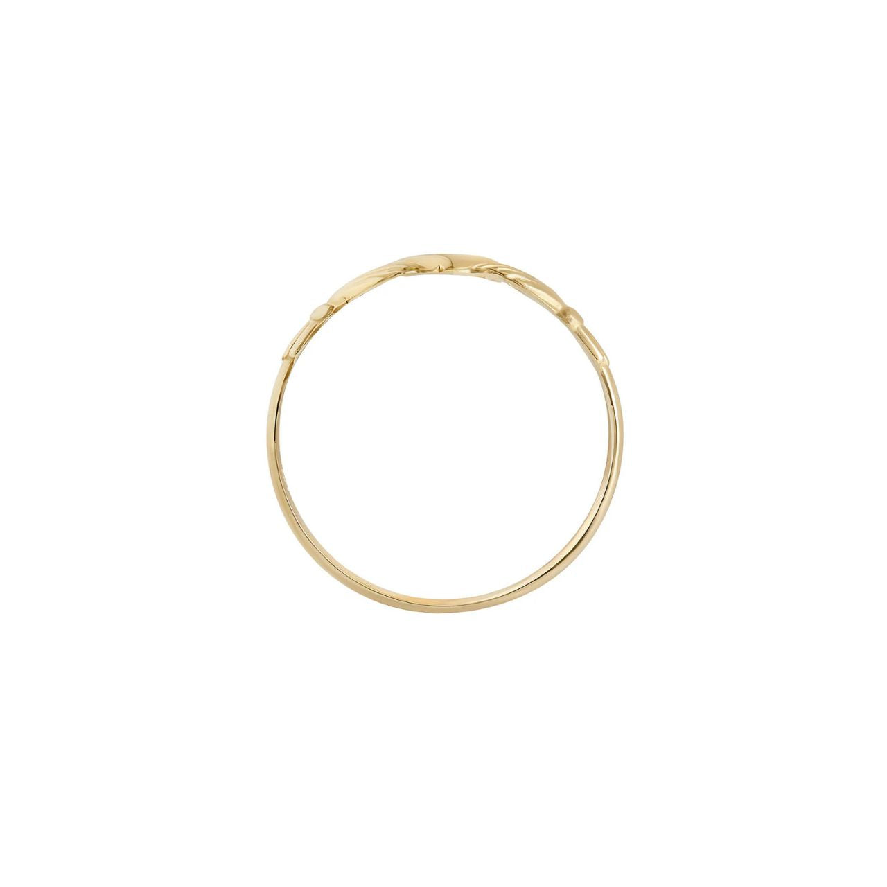 The Claddagh tells a tale of devotion, echoing the words of the Irish sailor who first crafted it for this sweetheart: “With these hands, I give you my heart, and I crown it with my love.” This light yellow gold Claddagh ring is the perfect gift for the one you love.