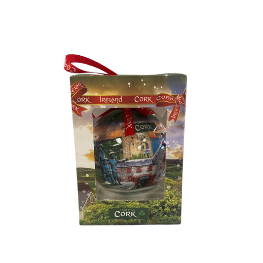 Cork Montage Christmas Bauble