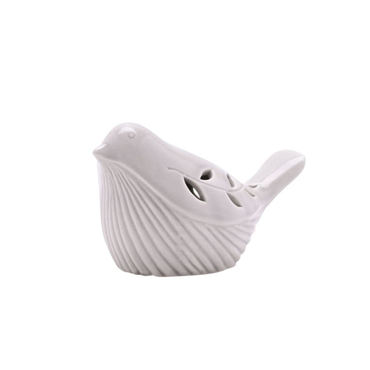 Brighten up any space with this charming ornamental white LED small bird by The Collection, from Country Living. Designed with the rustic charm of a country cottage in mind, this adorable piece radiates warmth.