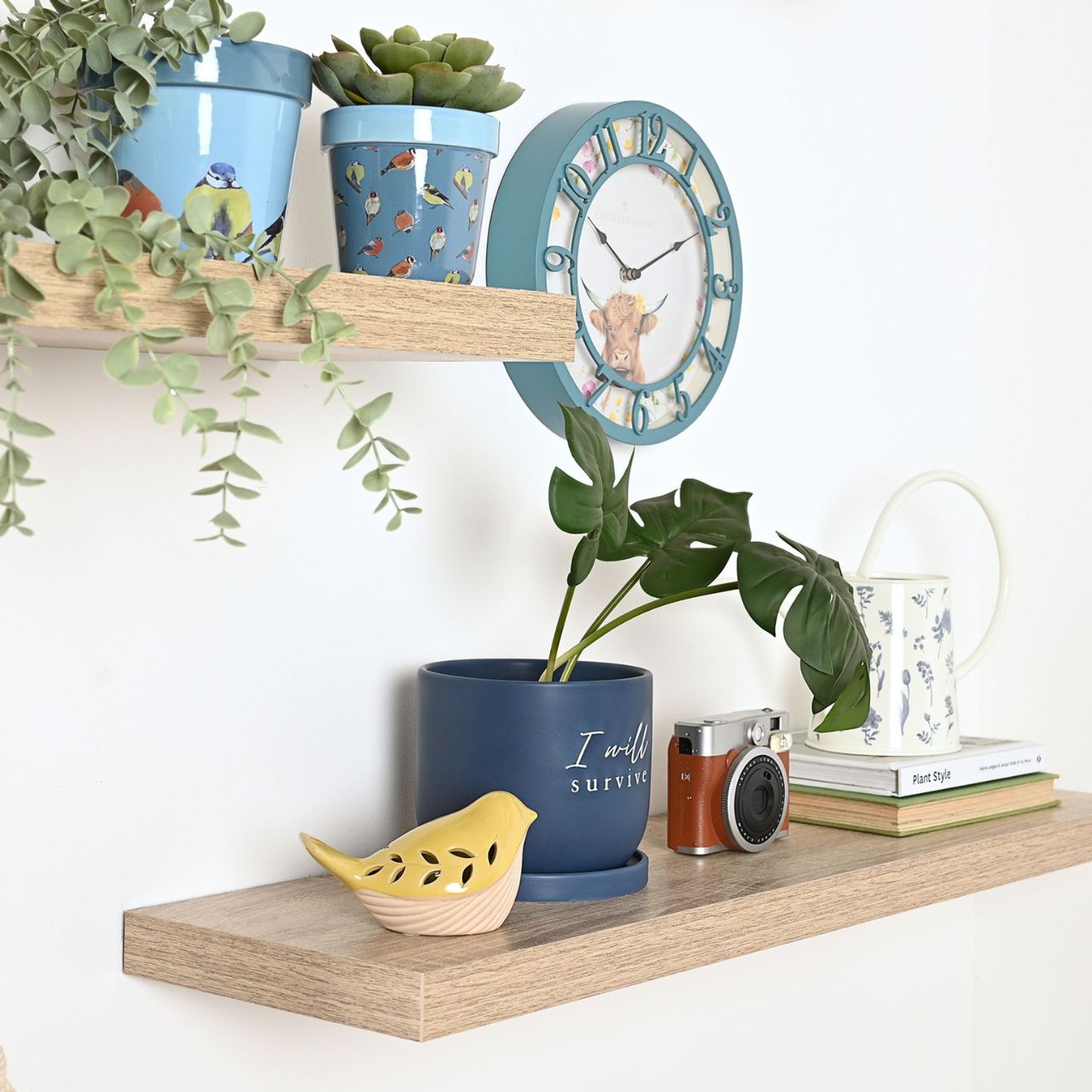 Brighten up any space with this charming yellow ornamental LED small bird by The Collection, from Country Living. Designed with the rustic charm of a country cottage in mind, this adorable piece radiates warmth.