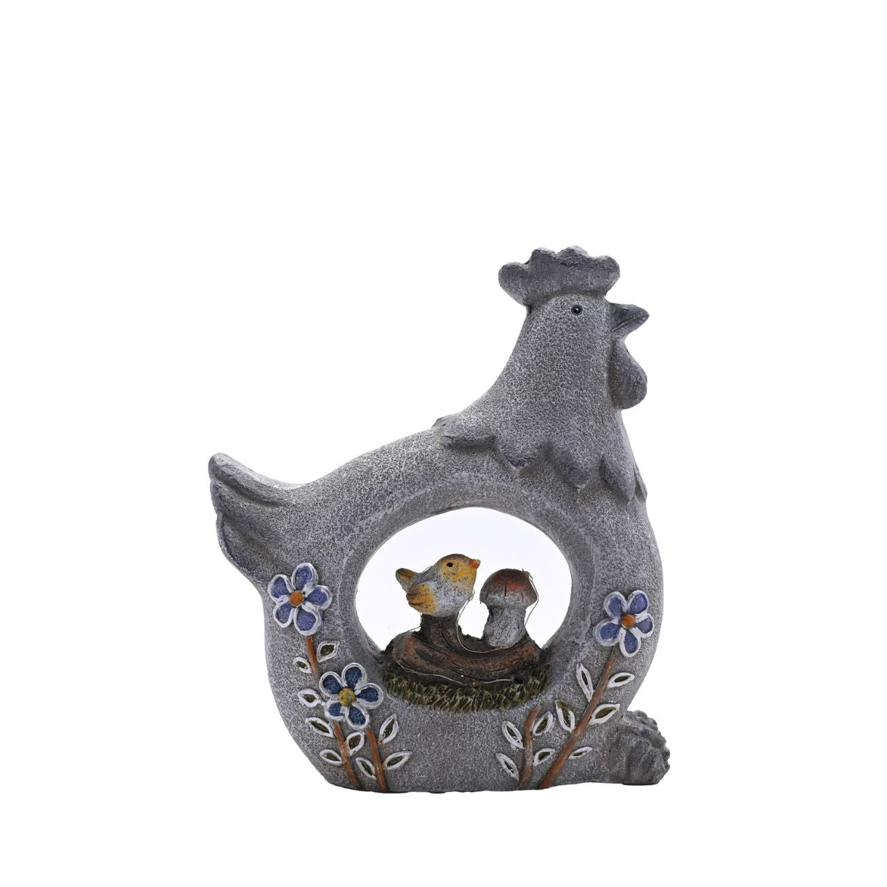 Designed to capture the rustic elegance of a country cottage, this solar-powered garden accessory brings both function and flair to any outdoor space.