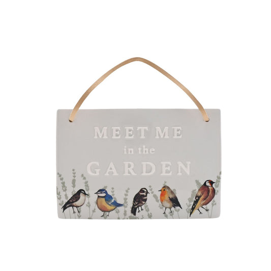 This beautiful plaque makes a welcome addition to gardens for those who enjoy being at one with nature.